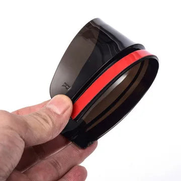 2Pcs Carbon Fiber Car Rearview Mirror Rain Shield Eyebrow Flexible Car Rearview Mirror Rain Shield Protector Eyebrow Rain Cover