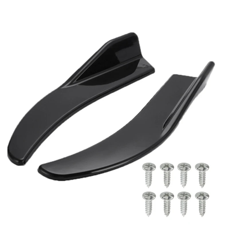 1 Pair Car Bumper Spoiler Front Rear Lip Anti-collision Universal Car Side Skirt For BMW Mercedes-Benz Toyota Audi Volkswagen