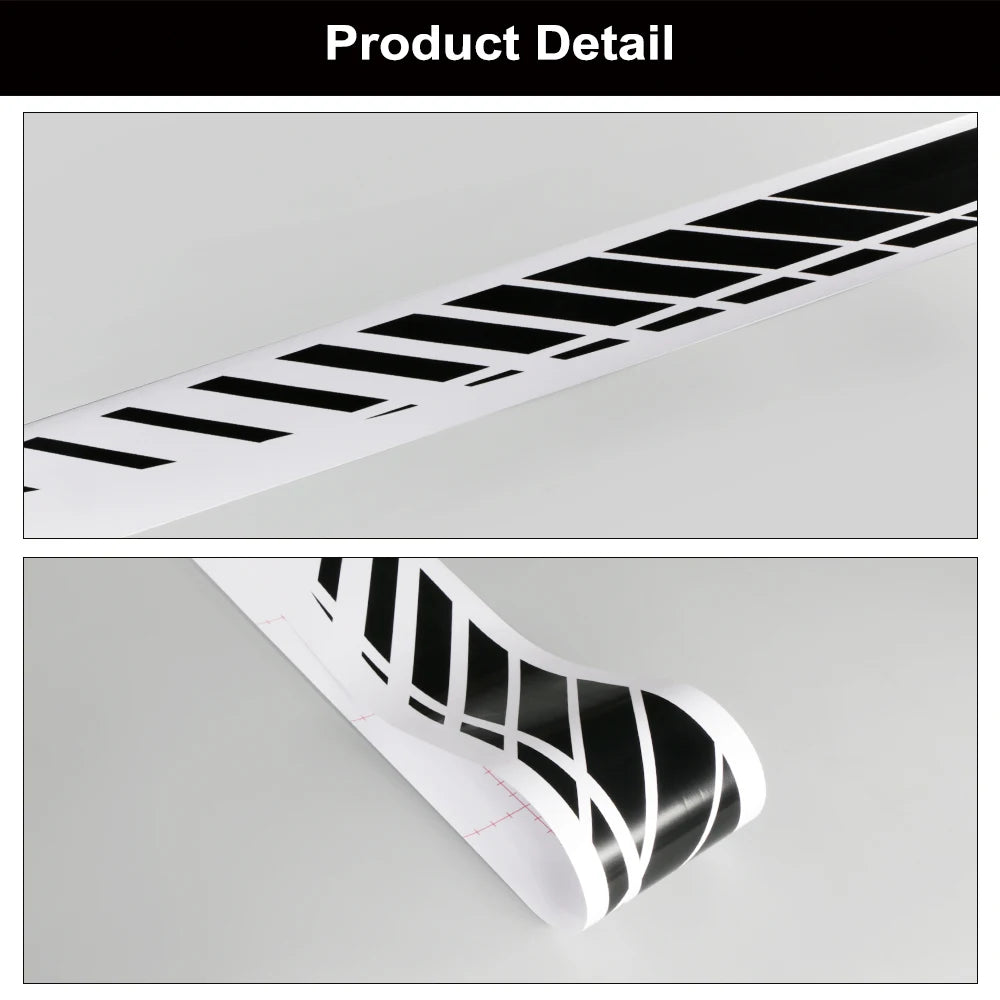 Car Sticker For Audi Volkswagen VW Ford BMW Toyota Honda Mercedes Benz Renault Auto Side Stripe DIY Decal Car Tuning Accessories