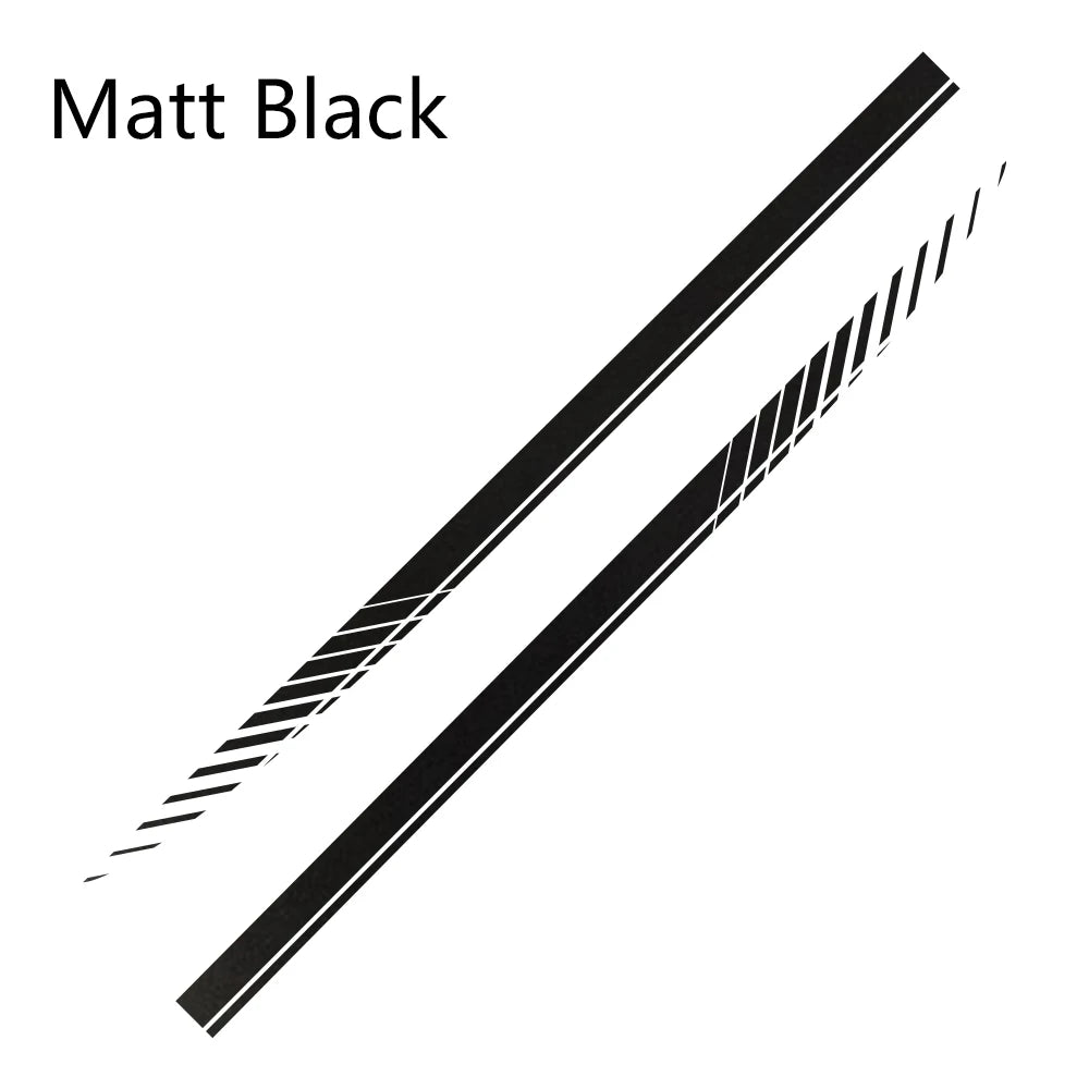 Car Sticker For Audi Volkswagen VW Ford BMW Toyota Honda Mercedes Benz Renault Auto Side Stripe DIY Decal Car Tuning Accessories