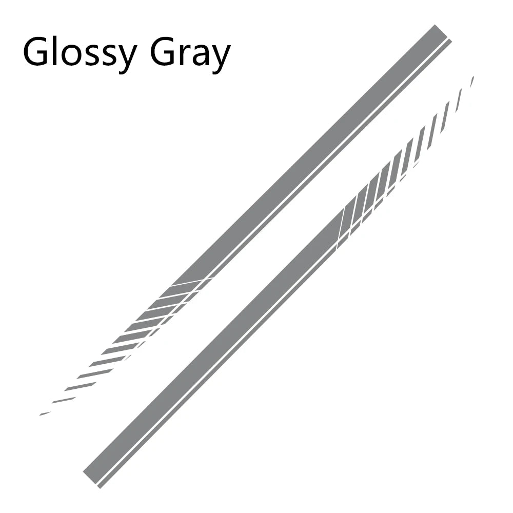 Car Sticker For Audi Volkswagen VW Ford BMW Toyota Honda Mercedes Benz Renault Auto Side Stripe DIY Decal Car Tuning Accessories