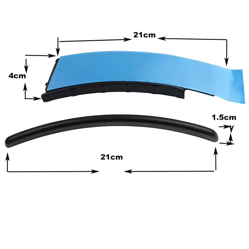 Carbon Fiber For Mercedes W118 C118 CLA45 CLA180 CLA200 CLA250 AMG 2020+ Rear Bumper Fender Flare Extension Wheel Eyebrow Lip