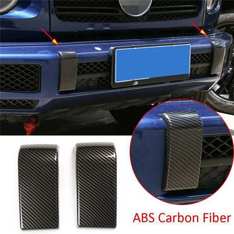 B07A-2 Pack Suitable For 2019-2020 Mercedes Benz G Class W463 G350 G55 G63 Front Bumper