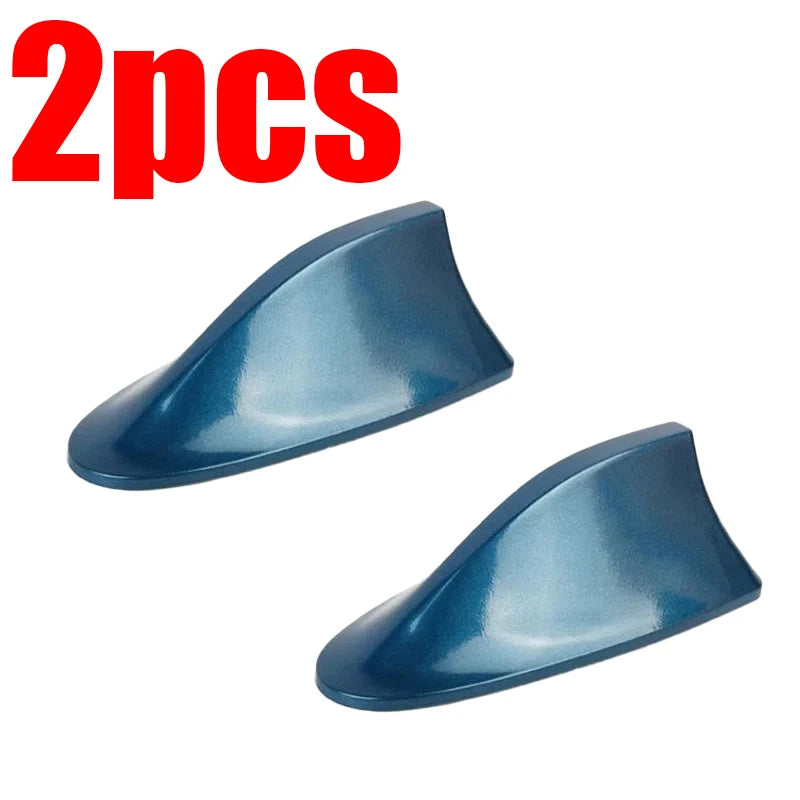 Car Radio Shark Fin Car Shark Antenna Radio FM Signal Design for All Automobiles Aerials Auto Exterior Styling Replacement Parts