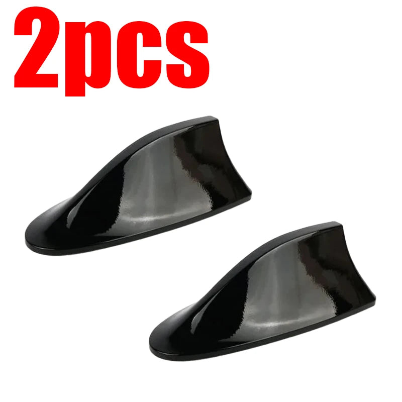 Car Radio Shark Fin Car Shark Antenna Radio FM Signal Design for All Automobiles Aerials Auto Exterior Styling Replacement Parts