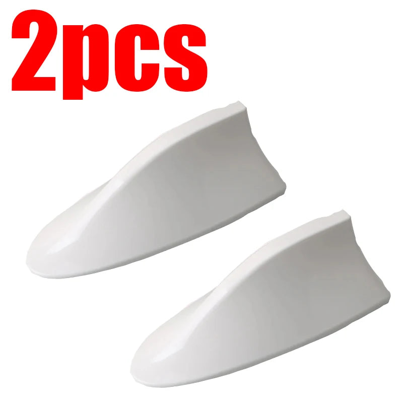Car Radio Shark Fin Car Shark Antenna Radio FM Signal Design for All Automobiles Aerials Auto Exterior Styling Replacement Parts