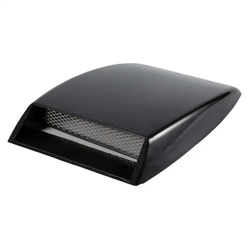 Universal Car Decorative Air Flow Intake Scoop ABS Grille Mesh Bonnet Vent Cover Hood Sticker Car Styling Black Universal