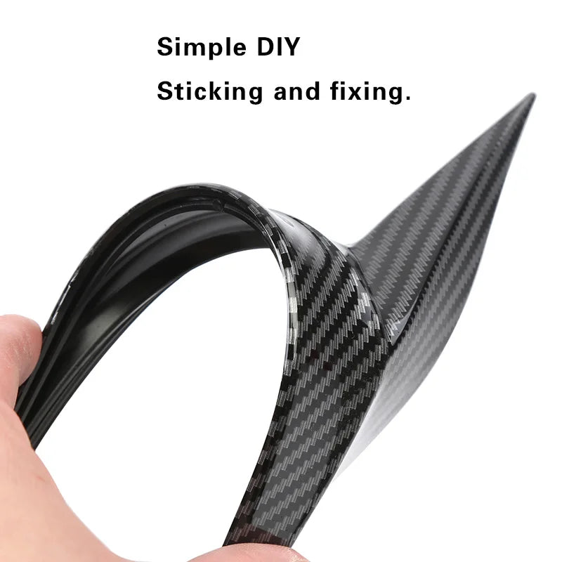 V Shape Universal Fits Car Side Fender Vent Sticker Car Body Decoration Auto Bonnet Air Intake Flow Hood Scoop Cover