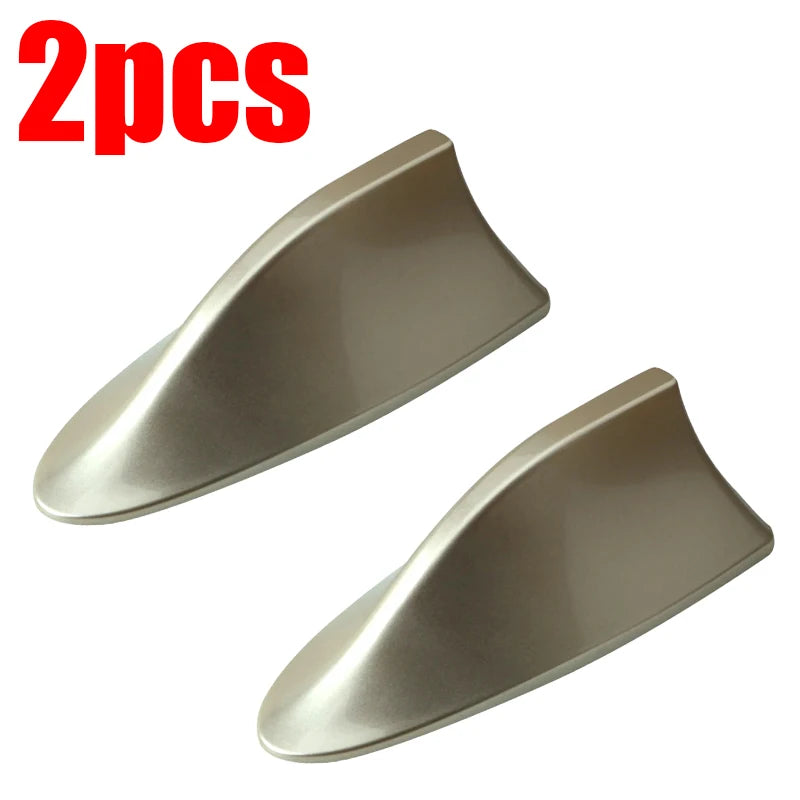 Car Radio Shark Fin Car Shark Antenna Radio FM Signal Design for All Automobiles Aerials Auto Exterior Styling Replacement Parts