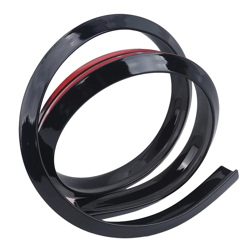 1.5M Car-Styling 5D Carbon Fiber Spoilers Styling DIY Refit Spoiler Universal For BMW Toyota Honda KIA Hyundai Opel Mazda NEW