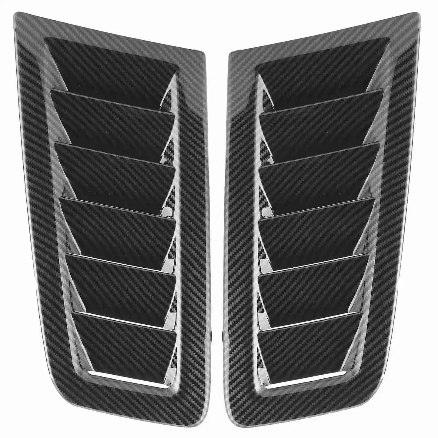 2Pcs Universal Bonnet Air Vents Engine Hood Car Exterior Parts for Focus RS MK2 Style Car Front Vent hood vents